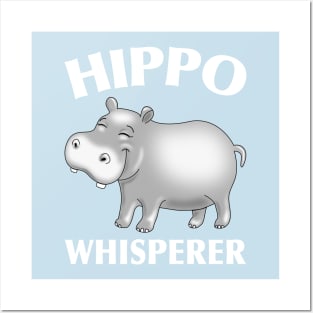 Hippo Whisperer Posters and Art